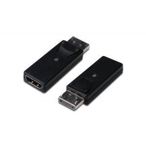 DIGITUS DisplayPort to HDMI Adapter – Compact, Easy-to-Use, Reliable Video and Audio Transfer