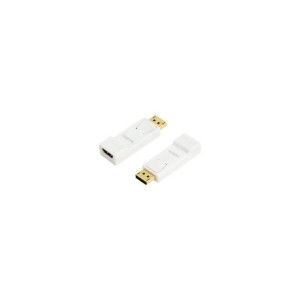 LogiLink DisplayPort to HDMI Adapter with Locking Mechanism – Secure, Reliable, and Easy-to-Use