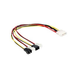 DELOCK 4-Pin Molex to 4x 2-Pin Power Cable – 30cm