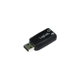 Logilink Soundkarte USB 5.1 mit Virtual 3D Soundeffekt