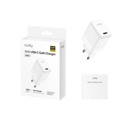 Cudy 30W USB-C Charger with EU Plug