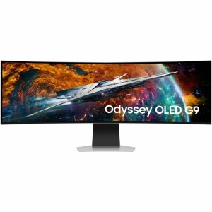 Samsung Odyssey OLED G9 49" (S49CG954SU) – Super Ultra-Wide Curved Gaming Monitor | 240Hz, 0.03ms, OLED, USB-C
