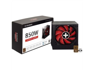 850W Xilence Performance XP850R10 Black/Red 80+ Bronze - Robust Power with Stylish Design