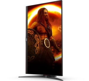 AOC U28G2XU2/BK 28" 4K UHD Gaming Monitor – 144Hz, 1ms, IPS, HDMI 2.1, DisplayHDR400