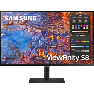 Samsung S32B800PXP ViewFinity S8 S32B800PXU 16:9 5ms IPS HDMI DisplayPort USB-C VESA Pivot 4K Black