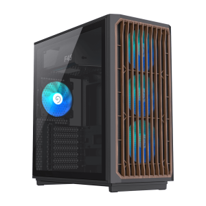GameMax F45 BW ATX Gaming Case – Premium Build, Airflow Focused