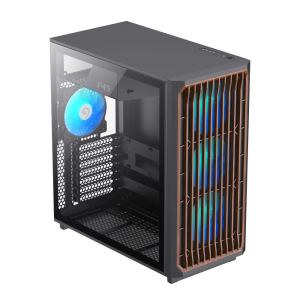 GameMax F45 BW ATX Gaming Case – Premium Build, Airflow Focused