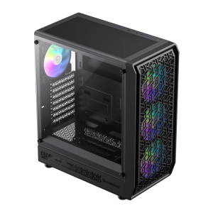 GameMax Forge AB Premium – Mid Tower ATX Case with Elite Airflow & Showcase Design