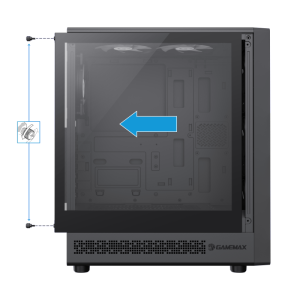 GameMax STORM 2 AB Optimized for Cooling, Storage & Expansion – Built for Performance and Style