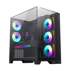 GameMax Infinity Mid-Tower Plus – Stylish, Spacious, and Cooling-Optimized ATX Case