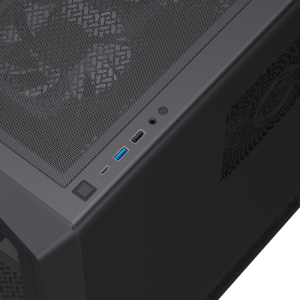 GameMax Vista COC AB ATX Mid-Tower – Panoramic Gaming Case with Patented COC Cooling & ARGB Fans