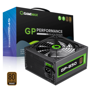 GameMax GP-850 80+ Bronze Certified PSU – Powerful, Efficient, and Built for High-End Gaming