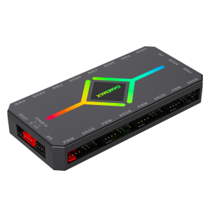 GameMax V4.0 ARGB HUB PWM Controller – Smart Sync & Remote Control for ARGB Fans