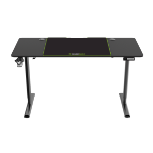 GameMax D140-Carbon-EC2 Electric Sit-Stand Desk – Ergonomic Power for Work & Play
