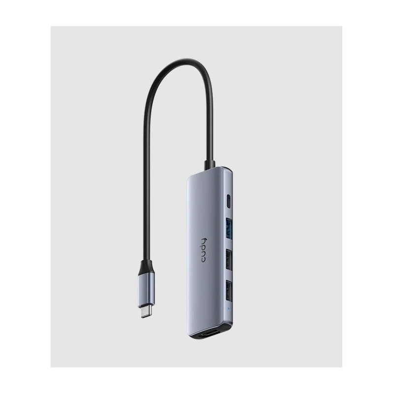 Cudy UH405 5-in-1 USB-C Hub with 4K HDMI – Expand Your Connectivity with Style Cudy UH405 5-in-1 USB-C Hub with 4K HDMI – Expand Your Connectivity with Style