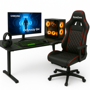 Ultimate Gaming Bundle – Ryzen 7 | RTX 4060Ti | 240Hz G4 Monitor | Pro Gear by GameMax, Razer & Logitech
