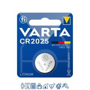 Varta Lithium Button Cell CR2025 3V 157mAh – Long-Life Power in Compact Form
