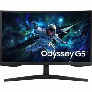 Samsung Odyssey G5 S27CG552EU QHD Curved 1ms 165Hz HDR10 HDMI DP Black