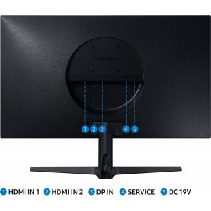 Samsung U28R550UQP UR55 Serie 16:9 4ms IPS 2xHDMI DisplayPort VESA 4K Dark Grey/Blue