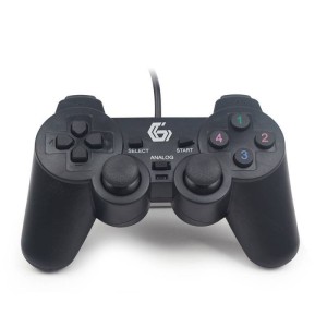 Gembird Gamepad Dual USB Vibration 10 Tasten 2Sticks