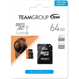 Team UHS-I MicroSD + ADP...