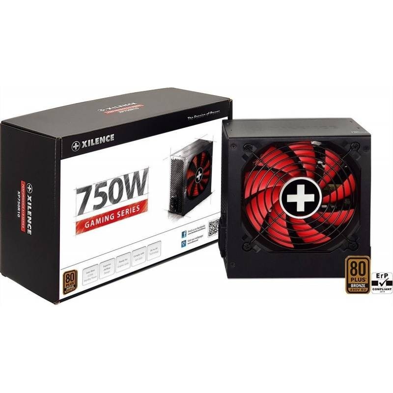 750W Xilence Performance XP750R10 Black / Red 80+Bronze 750W Xilence Performance XP750R10 Black / Red 80+Bronze