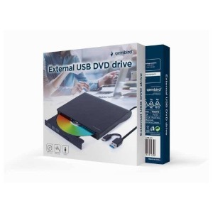 Gembird DVW EXT SLIM DVD-USB-03 Black