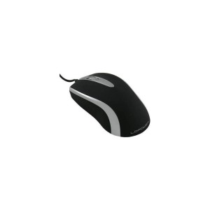 LC Power M709BS Optical USB Mouse – Ergonomic, Precise Tracking, Black
