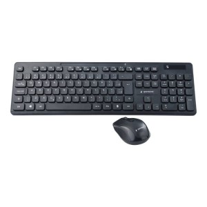 Gembird Wireless Desktop Set Black – US Layout