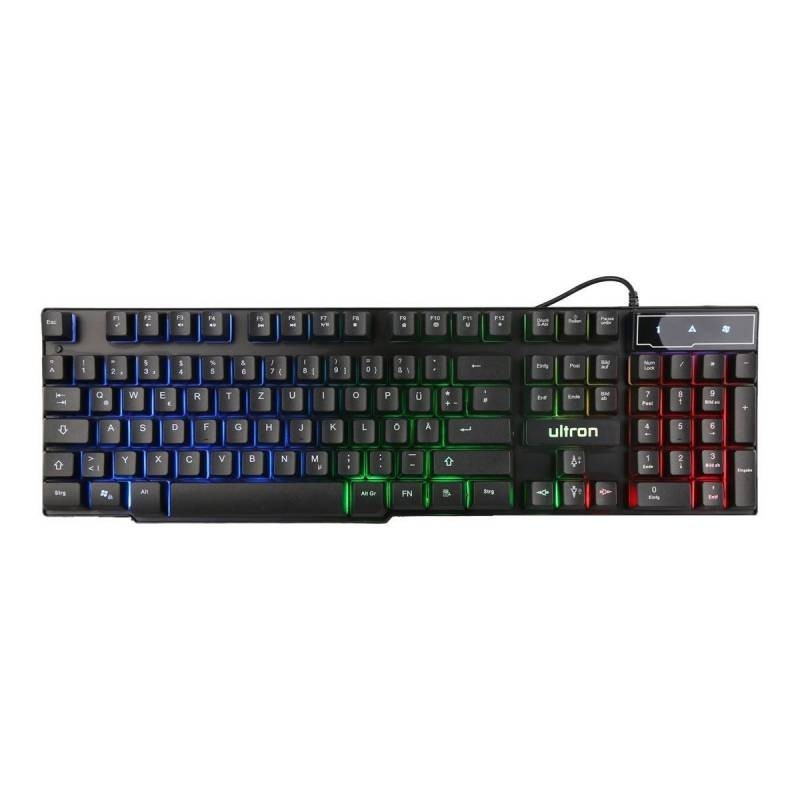 Ultron HAWK Gaming Set Black Wired 4in1 Ultron HAWK Gaming Set Black Wired 4in1