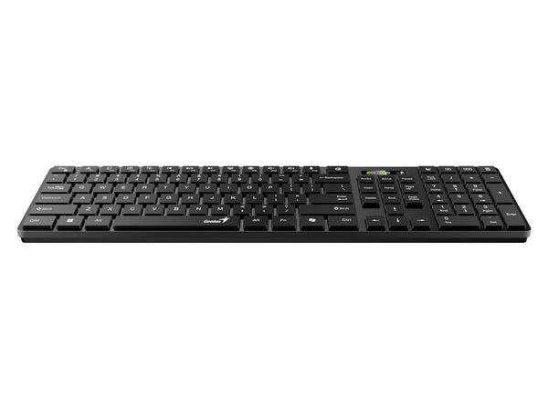 Genius SlimStar 7250BT Wireless Bluetooth + 2.4GHz Slim Keyboard with Copilot Key | Black