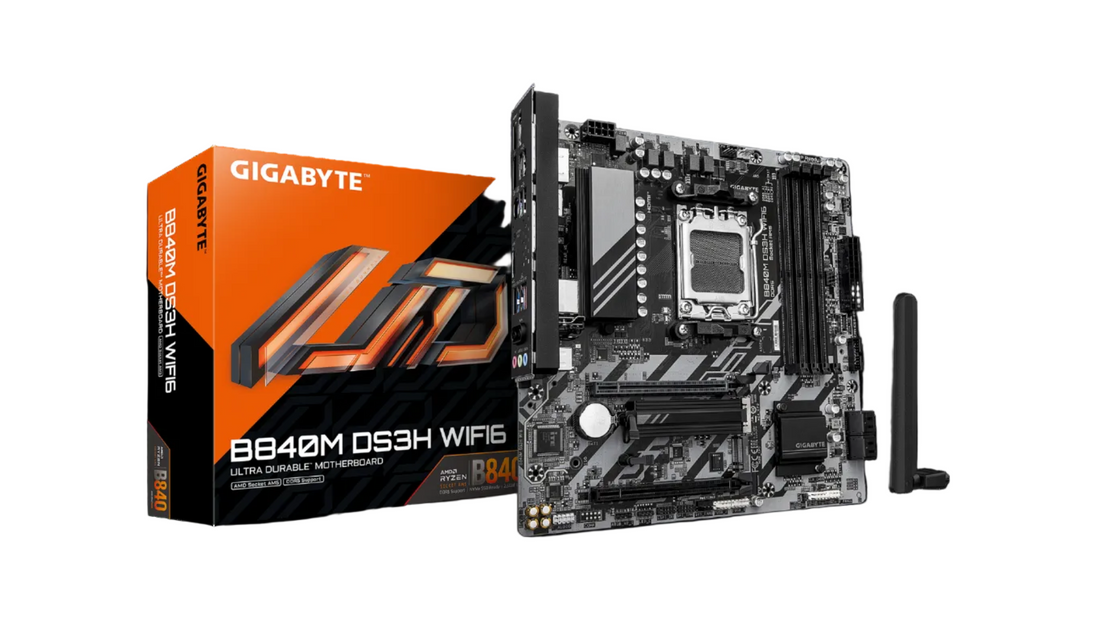 Gigabyte B840M DS3H WIFI6 motherboard AM5 Micro-ATX DDR5 me Wi-Fi 6