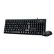 Genius KM-100SE Wired USB Keyboard and Mouse Combo with Copilot Key | Black