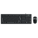 Genius KM-100SE Wired USB Keyboard and Mouse Combo with Copilot Key | Black