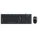 Genius KM-100SE Wired USB Keyboard and Mouse Combo with Copilot Key | Black