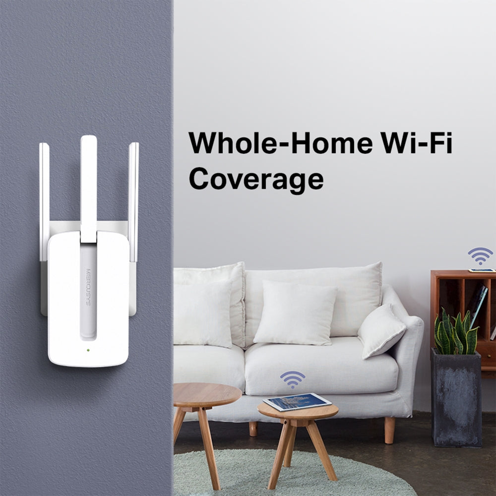 Mercusys MW300RE Wi-Fi Range Extender 300Mbps 2.4GHz | 3 Antena – foto 3