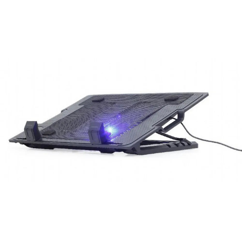 Gembird NBS-1F17T-01 Notebook Cooling Stand 17 inch me ventilator 150mm LED