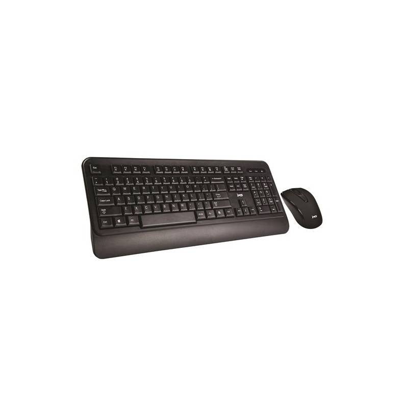 Computer Input Ms Kb Sets Tastierë dhe Maus me Valë KB MS ALPHA M300 Set QWERTY 2.4GHz Bateri 12