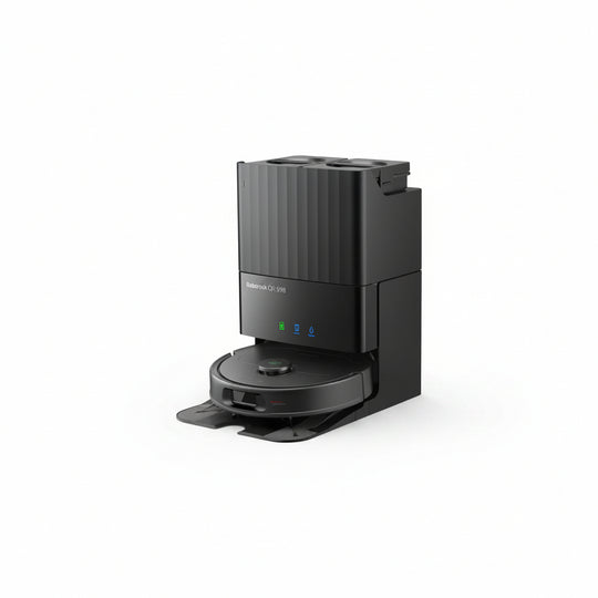 Roborock QR 598 Robot Vacuum & Mop – Self-Emptying Dock, Smart Cleaning, Black